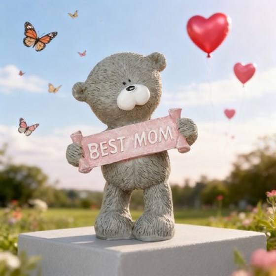 Silikonski kalup za svijeće - medo Best Mom